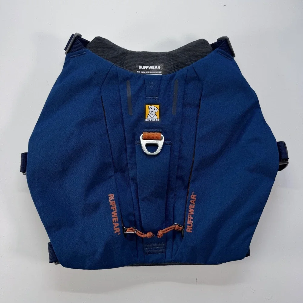 RUFFWEAR Switchbak Dog Harness Blue Moon Small 22-27in Pockets NWOT